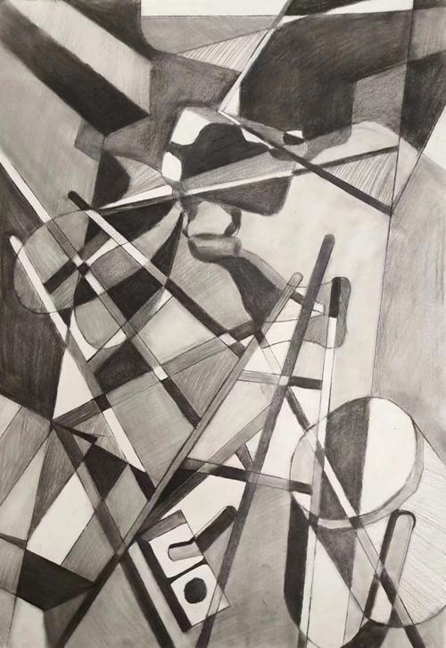 上海工艺美术学校 素描