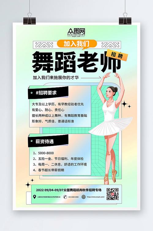 漳州幼儿舞蹈老师招聘