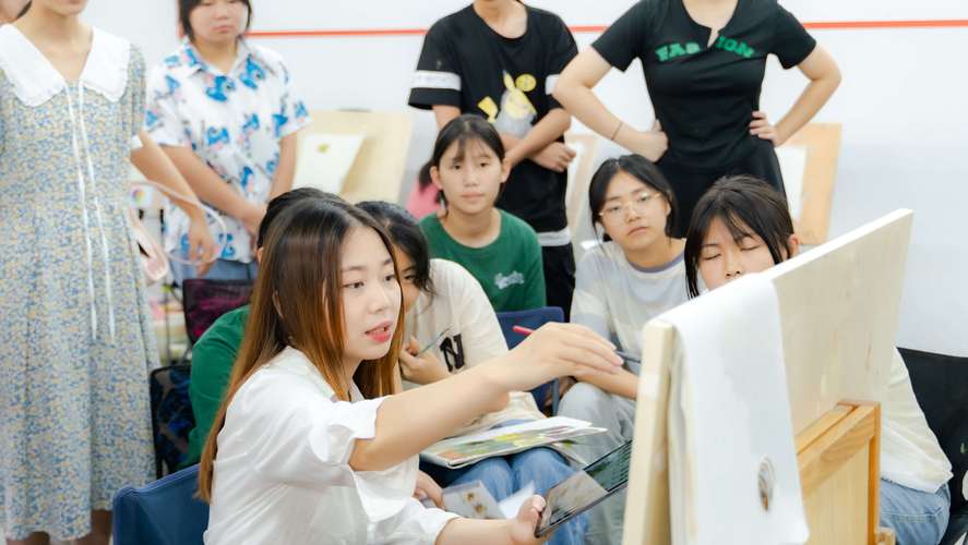 美术培训寒假班精彩回顾