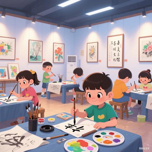 少儿艺术培训之书法美术