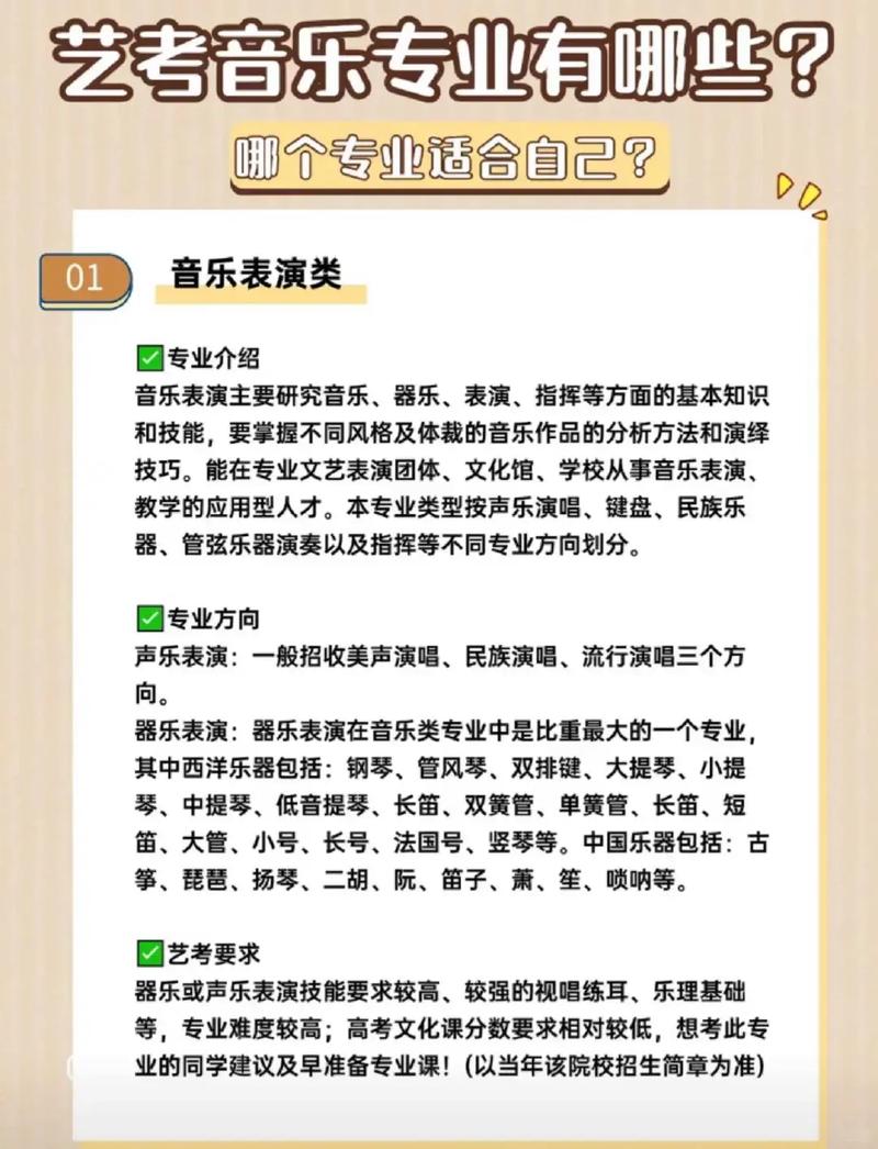 音乐表演有哪些专业课程