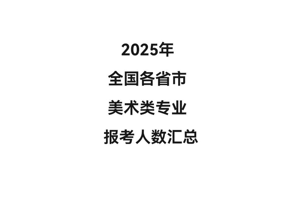 上海2025美术生人数