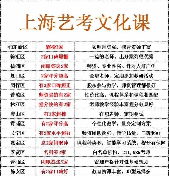 上海艺考文化最好的培训