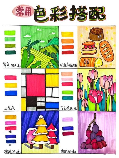 如何进行美术色彩搭配