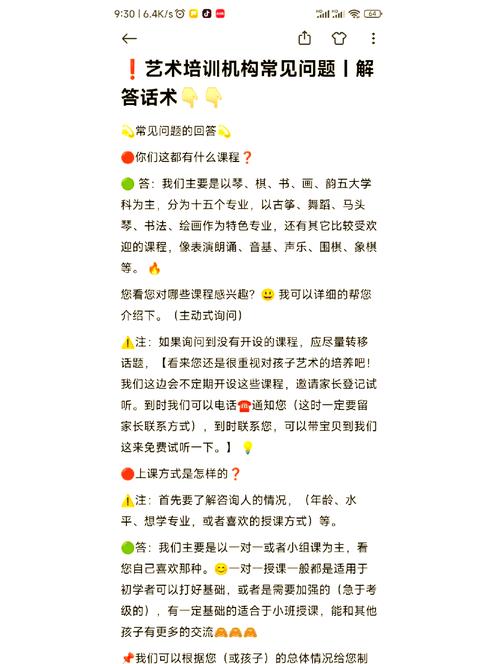 美术培训学校常见问题