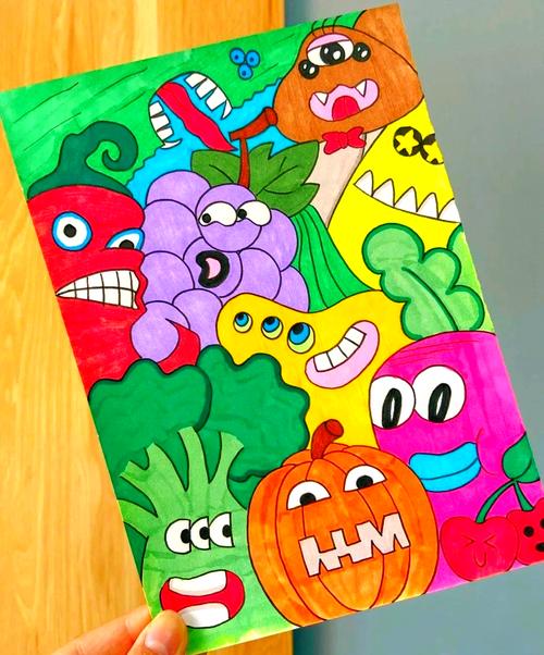 少儿美术创意画和作画