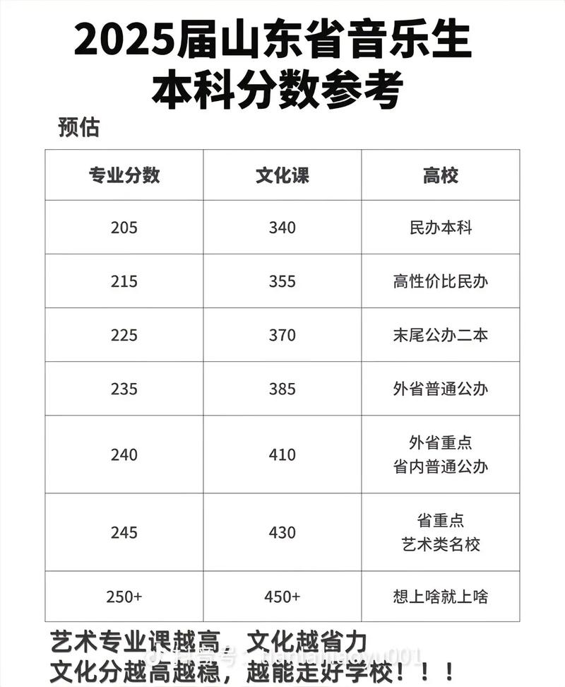 四川省音乐艺考成绩表