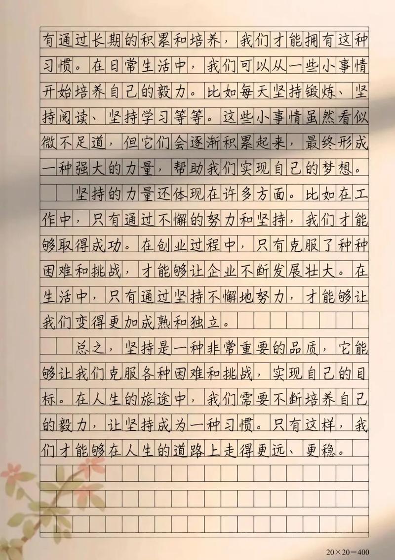 关于美术生的坚持作文