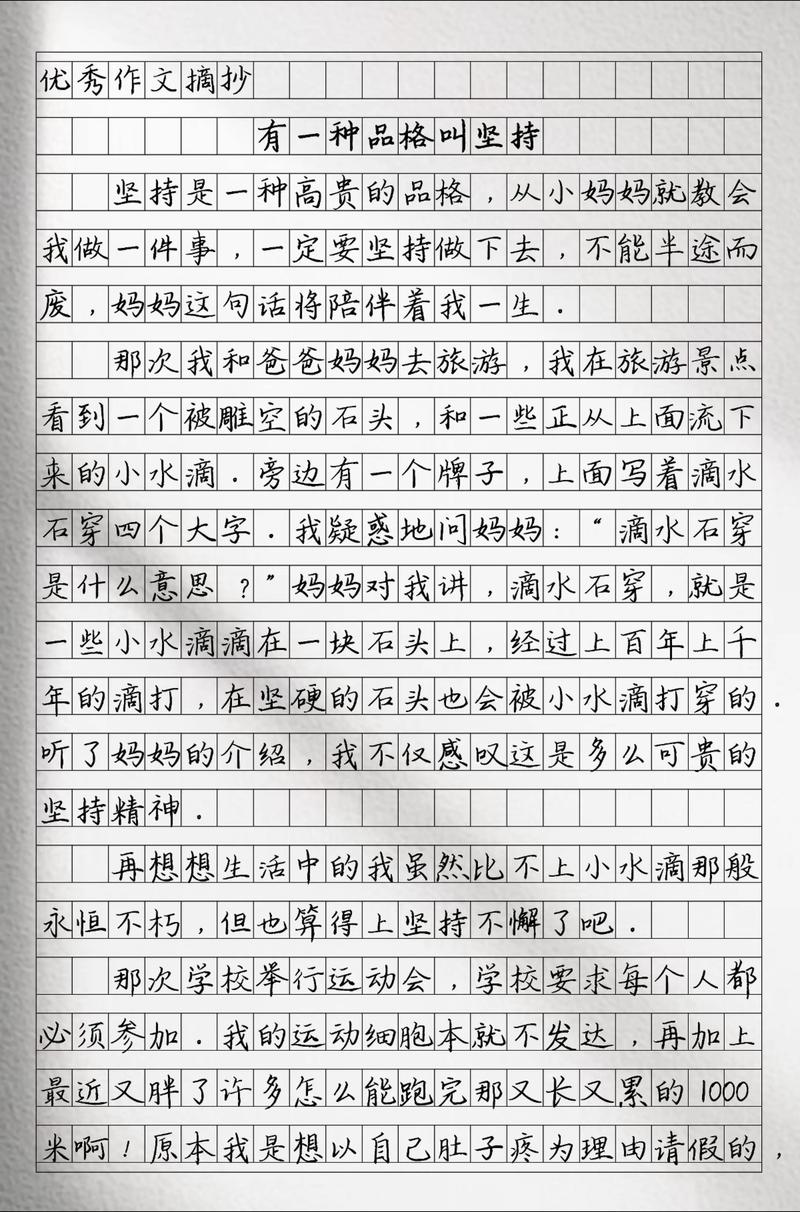 关于美术生的坚持作文