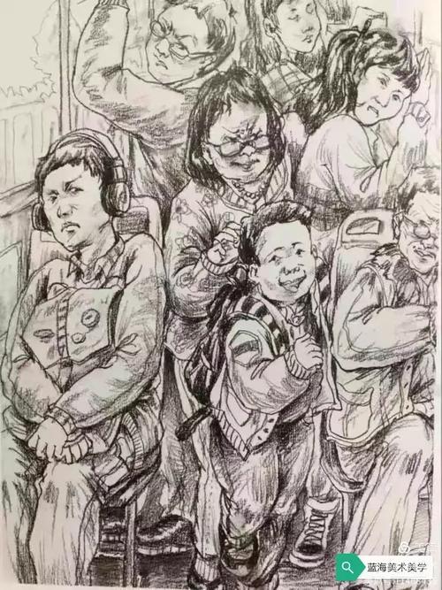 幼儿师范美术考速写嘛