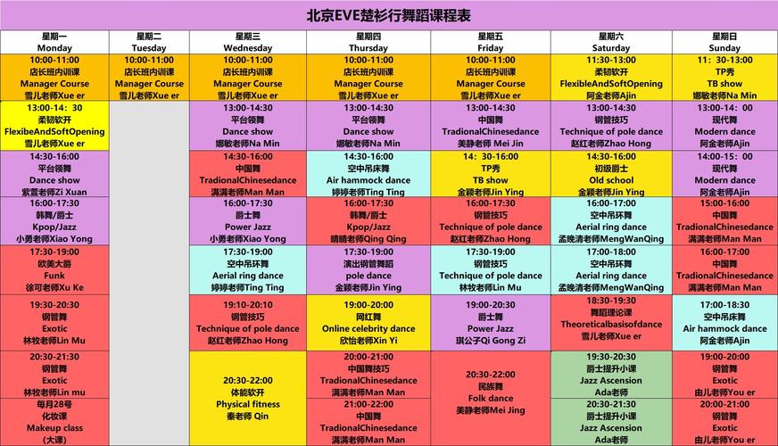 舞蹈xue校办学范围