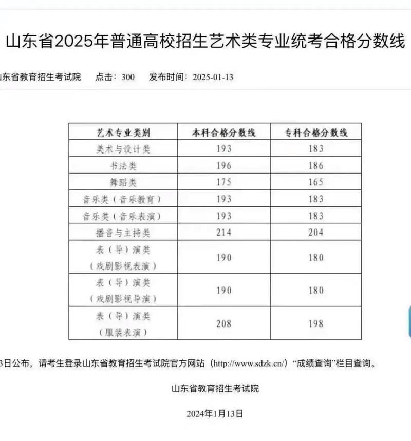 2025年山东音乐校考