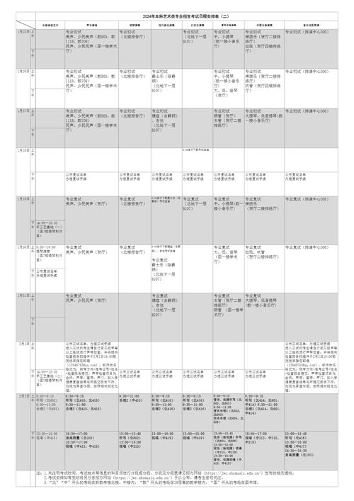 上海音乐学院 学历考试