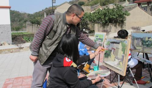 甬江职高怎么考美术班