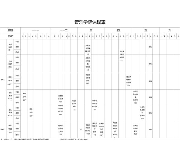 闽江学院国际课程 音乐