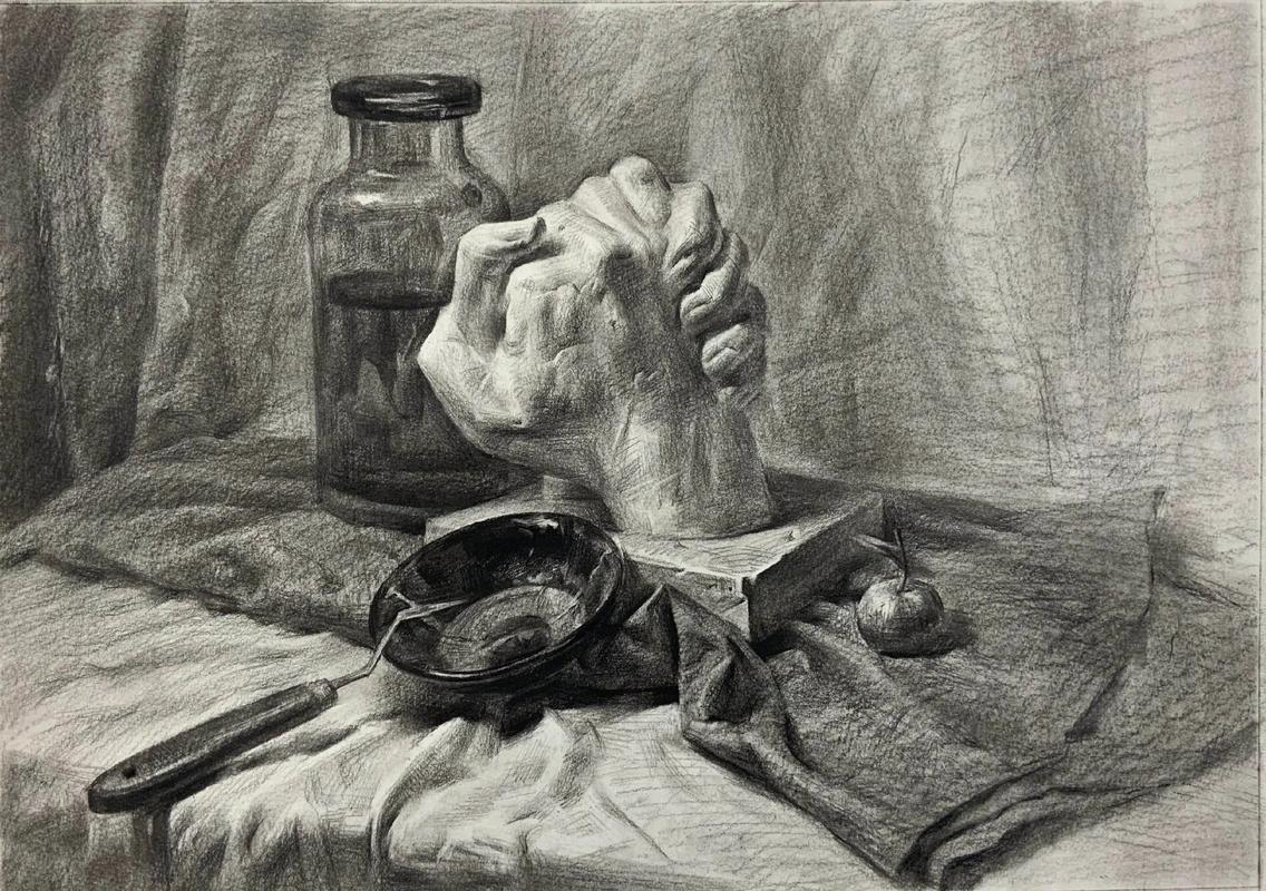 美术考级素描用带什么