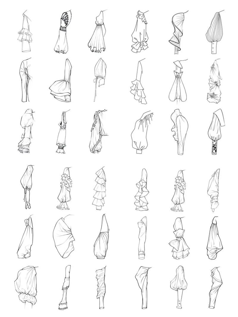 服装美术设计基础袖子