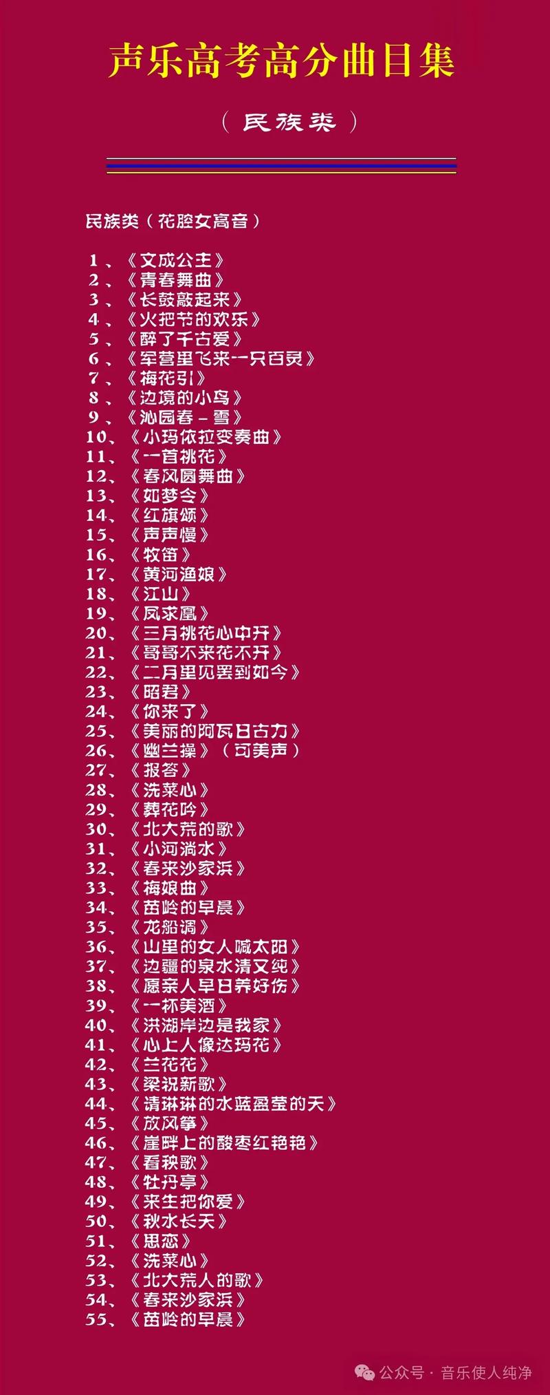 艺考影视表演唱什么歌