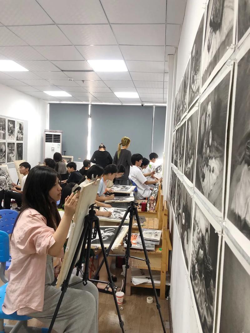 美术集训的生活和体会