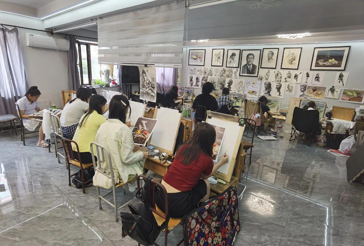 美术集训的生活和体会