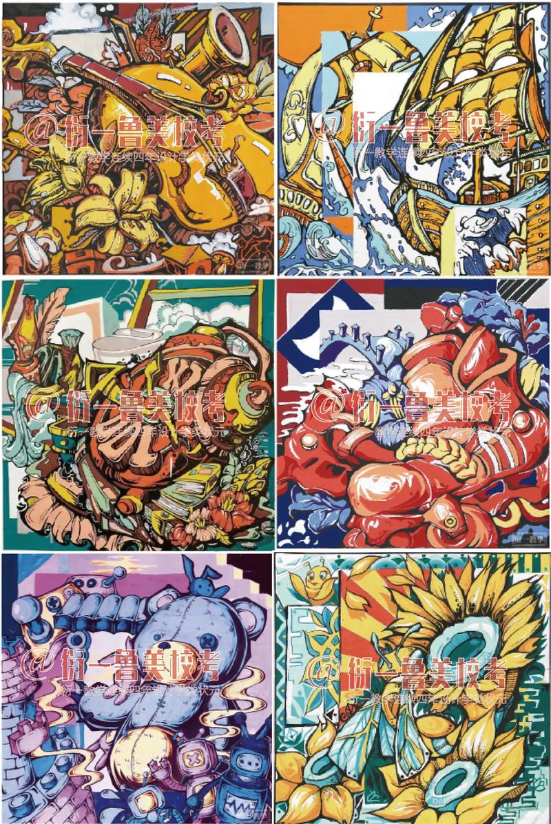 中考艺考平面设计图片