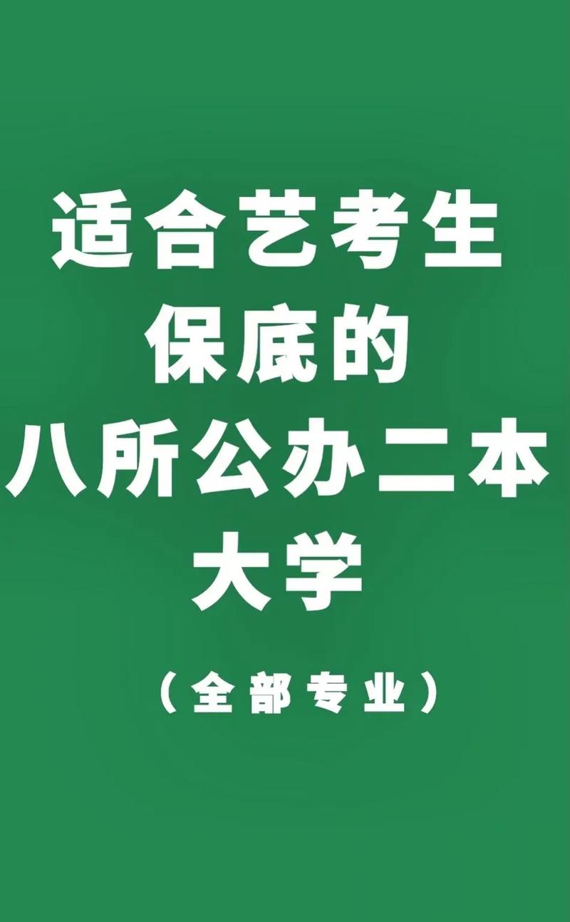 舞蹈艺考生能考的二本