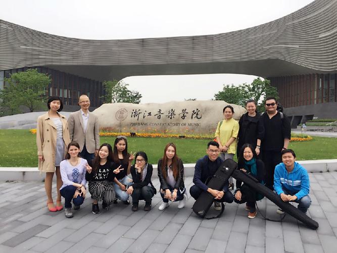 浙江音乐学院外国学生