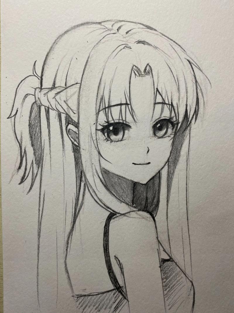 美术绘画动漫人物简单