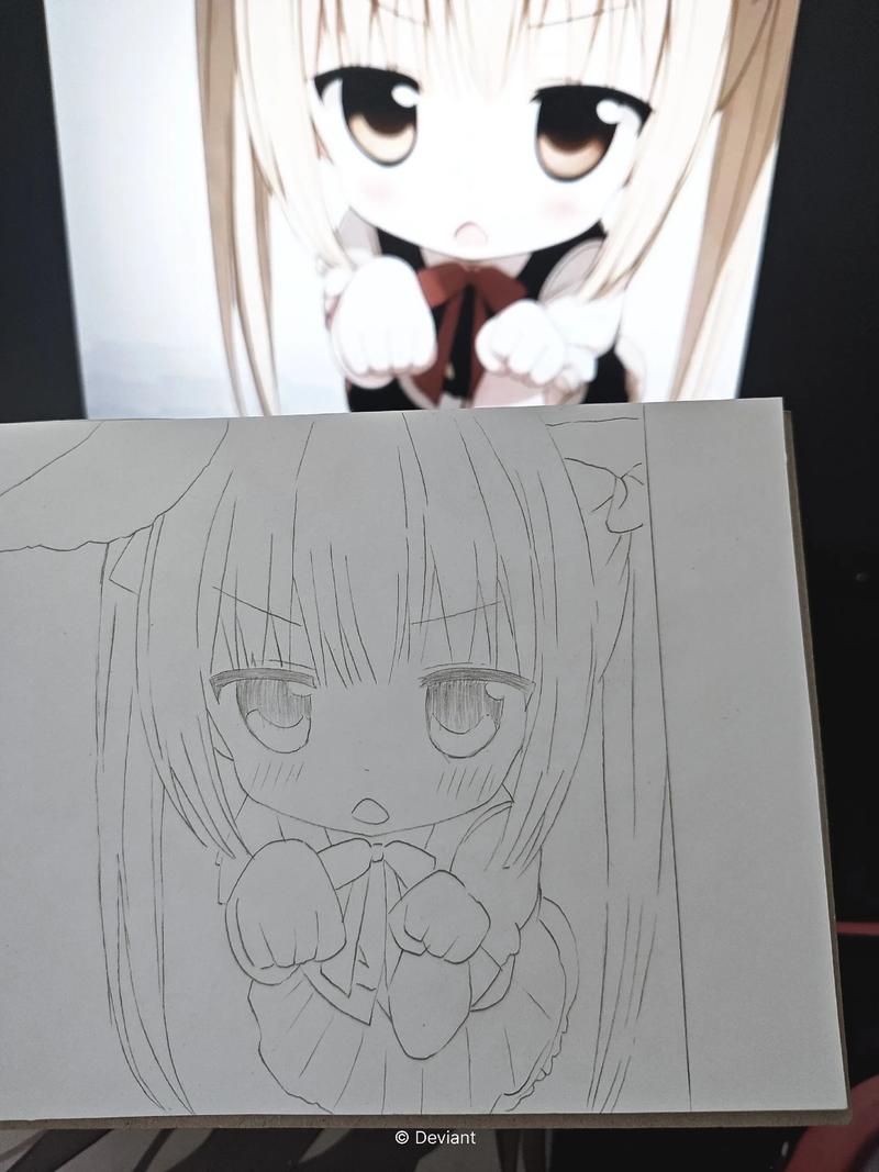 美术绘画动漫人物简单