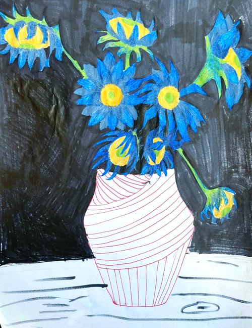 中考美术色彩创作图片