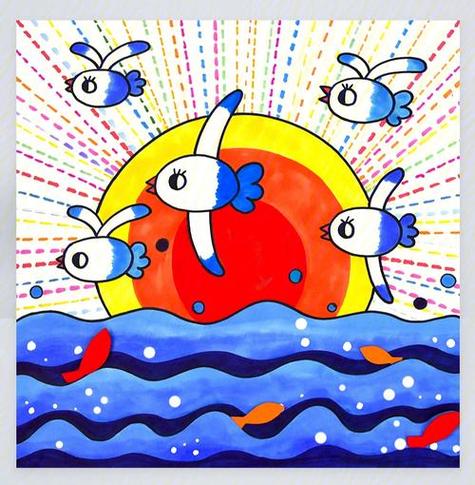 郑州蓝色童画少儿美术