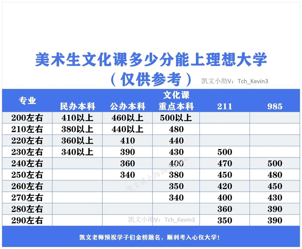 职高艺考文化课多少分
