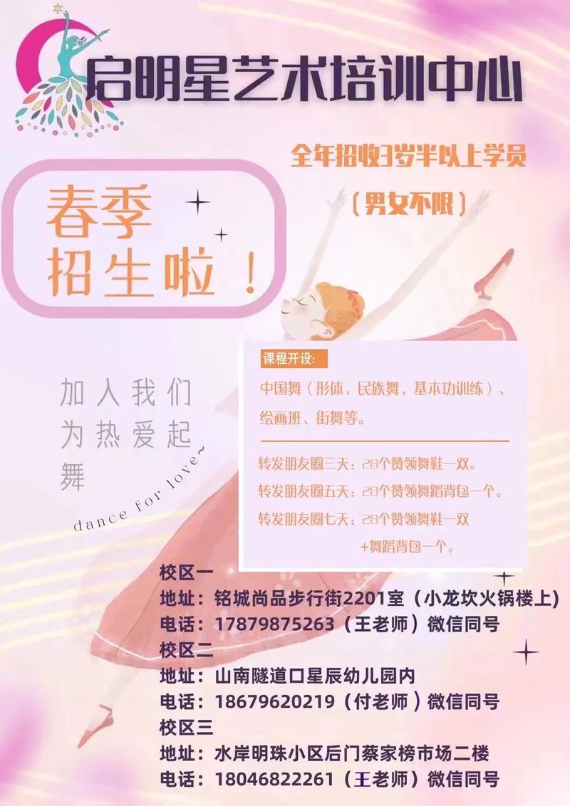 临沂舞蹈培训加盟政策